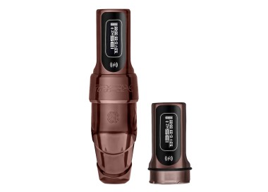 Flux S Max Wireless PMU Machine - Corsa 4.5 mm - Oudwood - Dermografo Spektra fk irons