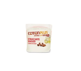 Salviette Struccanti DELICATE all'Argan- Si Attiva con Acqua - MINI Size - 20pz. cotton plus