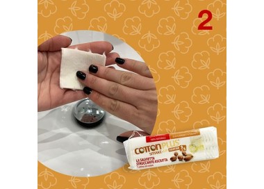 Salviette Struccanti DELICATE all'Argan- Si Attiva con Acqua - MINI Size - 20pz. cotton plus