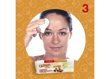 Salviette Struccanti DELICATE all'Argan- Si Attiva con Acqua - MINI Size - 20pz. cotton plus