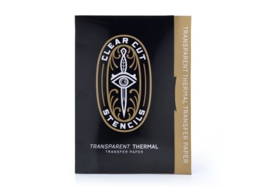 Transparent Thermal Transfer Paper - Clear Cut Stencils - 210x280mm - 25pz.