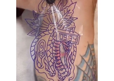 Transparent Thermal Transfer Paper - Clear Cut Stencils - 210x280mm - 25pz.