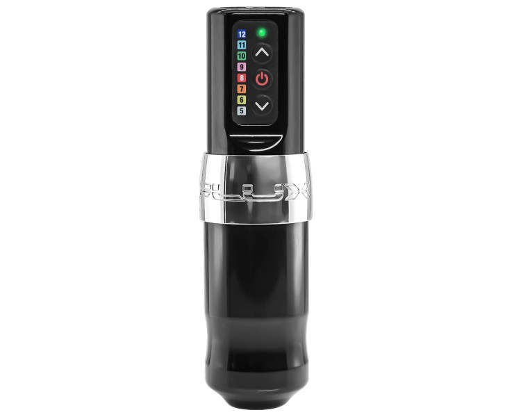 Spektra FLUX - Macchinetta Wireless Tattoo Pen - Chromium fk irons Spektra FLUX - Macchinetta Wireless Tattoo Pen - Chromium fk irons