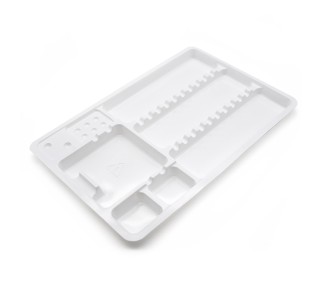 Vassoi Monouso in Plastica - 18x28cm - 10pz