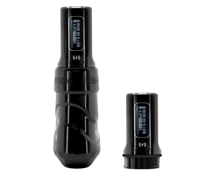Spektra FLUX MAX Wireless con 2 PowerBolt II - Stealth - Macchinetta Wireless Tattoo Pen fk irons Spektra FLUX MAX Wireless con 2 PowerBolt II - Stealth - Macchinetta Wireless Tattoo Pen fk irons