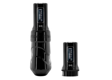 Spektra FLUX MAX Wireless con 2 PowerBolt II - Stealth - Macchinetta Wireless Tattoo Pen fk irons