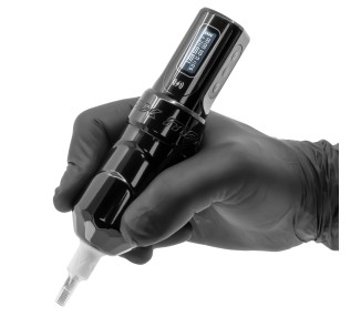 Spektra FLUX MAX Wireless con 2 PowerBolt II - Stealth - Macchinetta Wireless Tattoo Pen fk irons