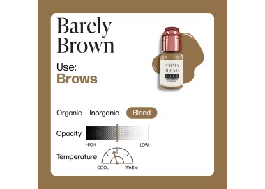 BARELY BROWN - Perma Blend Luxe - 15ml - Pigmento PMU REACH perma blend