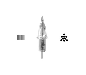 09 Liner (0,30mm) - Cartucce Cheyenne Craft - Aghi Tattoo - 20pz. cheyenne