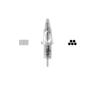 05 Magnum (0,35mm) - Cartucce Cheyenne Craft - Aghi Tattoo - 20pz. cheyenne