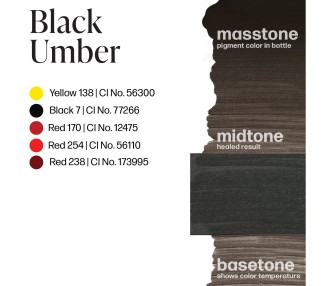 BLACK UMBER - Perma Blend Luxe - 15ml - Pigmento PMU REACH perma blend