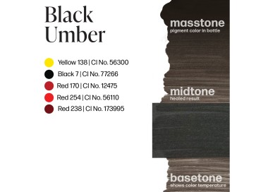 BLACK UMBER - Perma Blend Luxe - 15ml - Pigmento PMU REACH perma blend