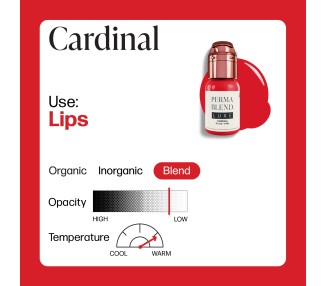 CARDINAL - Perma Blend Luxe - 15ml - Pigmento PMU REACH perma blend