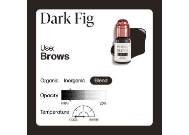 DARK FIG - Perma Blend Luxe - 15ml - Pigmento PMU REACH perma blend