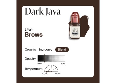 DARK JAVA - Perma Blend Luxe - 15ml - Pigmento PMU REACH perma blend
