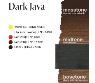 DARK JAVA - Perma Blend Luxe - 15ml - Pigmento PMU REACH perma blend
