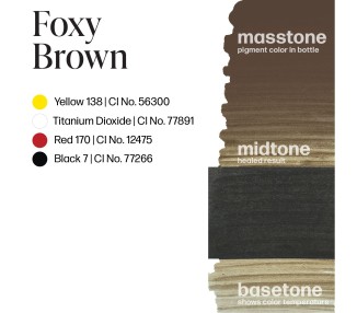 FOXY BROWN - Perma Blend Luxe - 15ml - Pigmento PMU REACH perma blend