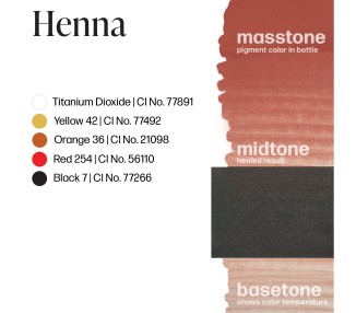 HENNA - Perma Blend Luxe - 15ml - Pigmento PMU REACH perma blend