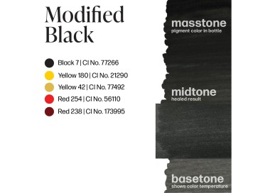 MODIFIED BLACK - Perma Blend Luxe - 15ml - Pigmento PMU REACH perma blend