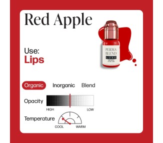 RED APPLE - Perma Blend Luxe - 15ml - Pigmento PMU REACH perma blend