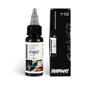 LONDON GRAY - Radiant Colors - 30ml - Colore Tattoo REACH radiant colors