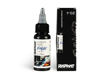 LONDON GRAY - Radiant Colors - 30ml - Colore Tattoo REACH radiant colors