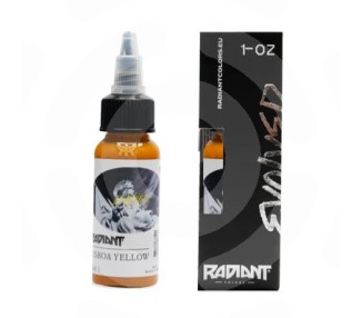 LISBOA YELLOW - Radiant Colors - 30ml - Colore Tattoo REACH radiant colors