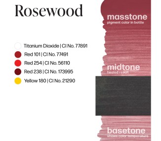 ROSEWOOD - Perma Blend Luxe - 15ml - Pigmento PMU REACH perma blend