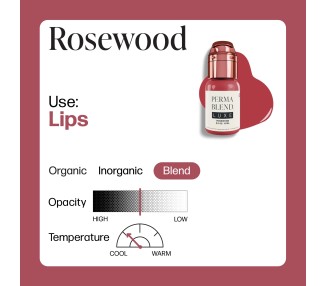 ROSEWOOD - Perma Blend Luxe - 15ml - Pigmento PMU REACH perma blend