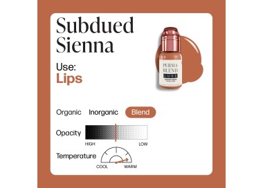 SUBDUED SIENNA - Perma Blend Luxe - 15ml - Pigmento PMU REACH perma blend