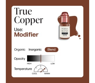 TRUE COPPER - Perma Blend Luxe - 15ml - Correttore PMU REACH perma blend
