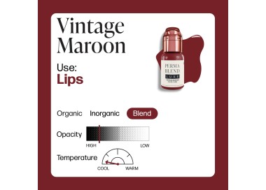 VINTAGE MAROON - Perma Blend Luxe - 15ml - Pigmento PMU REACH perma blend