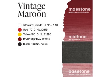 VINTAGE MAROON - Perma Blend Luxe - 15ml - Pigmento PMU REACH perma blend