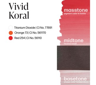 VIVID KORAL - Perma Blend Luxe - 15ml - Pigmento PMU REACH perma blend