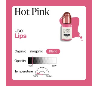 HOT PINK - Perma Blend Luxe - 15ml - Pigmento PMU REACH perma blend