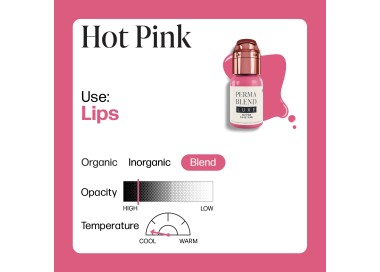 HOT PINK - Perma Blend Luxe - 15ml - Pigmento PMU REACH perma blend