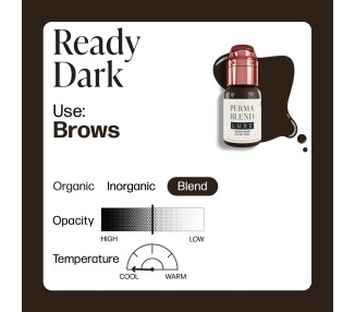 READY DARK - Perma Blend Luxe - 15ml - Pigmento PMU REACH perma blend