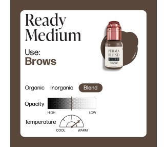 READY MEDIUM - Perma Blend Luxe - 15ml - Pigmento PMU REACH perma blend