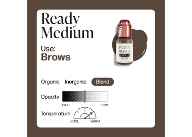 READY MEDIUM - Perma Blend Luxe - 15ml - Pigmento PMU REACH perma blend