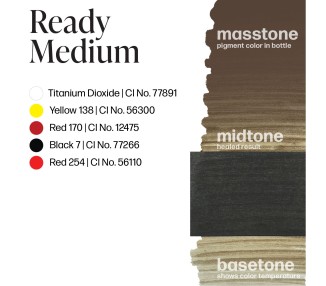 READY MEDIUM - Perma Blend Luxe - 15ml - Pigmento PMU REACH perma blend