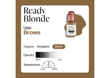 READY BLONDE - Perma Blend Luxe - 15ml - Pigmento PMU REACH perma blend