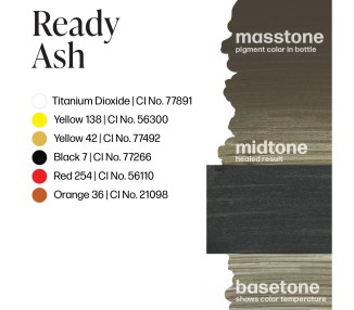 READY ASH - Perma Blend Luxe - 15ml - Pigmento PMU REACH perma blend