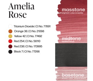 AMELIA ROSE - Perma Blend Luxe - 15ml - Pigmento PMU REACH perma blend