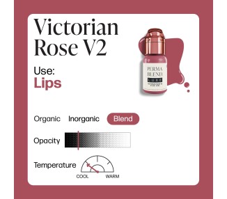 VICTORIAN ROSE V2 - Perma Blend Luxe - 15ml - Pigmento PMU REACH perma blend