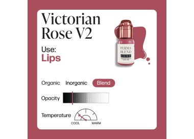 VICTORIAN ROSE V2 - Perma Blend Luxe - 15ml - Pigmento PMU REACH perma blend