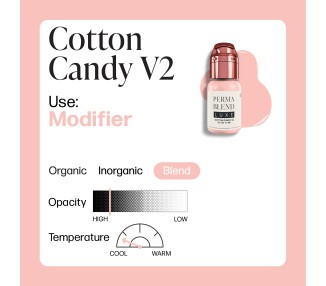 COTTON CANDY V2 - Perma Blend Luxe - 15ml - Pigmento PMU REACH perma blend