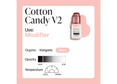 COTTON CANDY V2 - Perma Blend Luxe - 15ml - Pigmento PMU REACH perma blend
