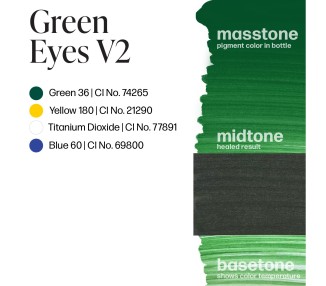 GREEN EYES V2 - Perma Blend Luxe - 15ml - Pigmento PMU REACH perma blend