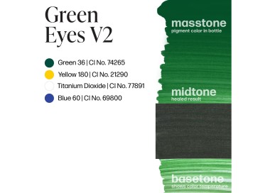 GREEN EYES V2 - Perma Blend Luxe - 15ml - Pigmento PMU REACH perma blend