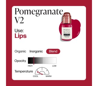 POMEGRANATE V2 - Perma Blend Luxe - 15ml - Pigmento PMU REACH perma blend